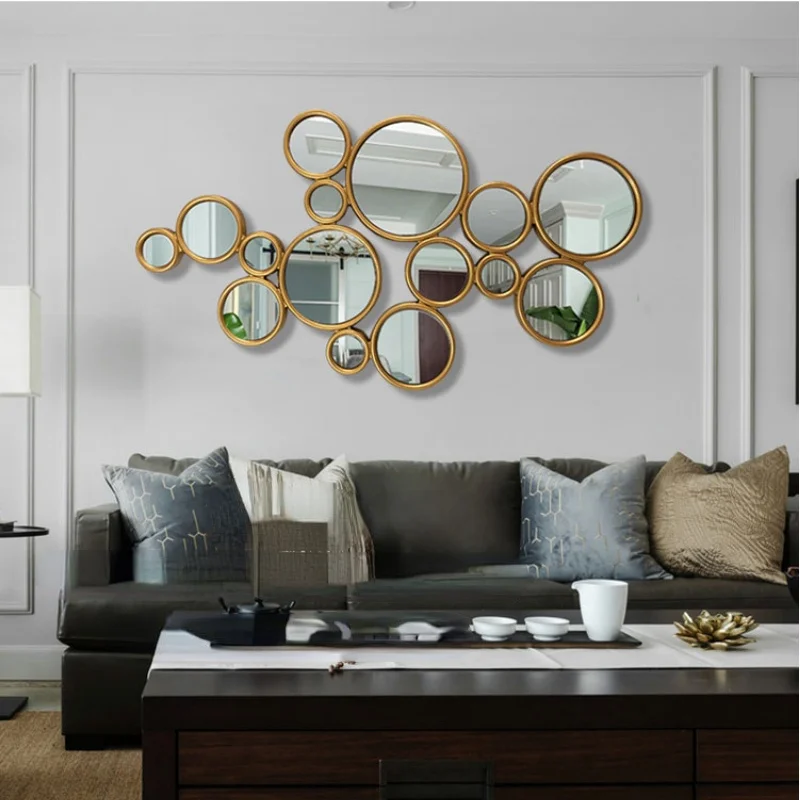 

Decorative Wall Mirrors House Decoration Irregular Mirror Vintage Wall Hanging Decor Spiegel Kawaii Room Decor Aesthetic