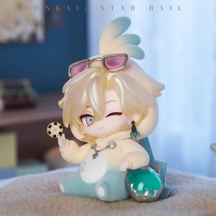 Original Anime Cartoon Accessories Game Honkai Star Rail Q Ver Blade Sunday Doll Cosplay Desktop Ornament Props Valentines Gift