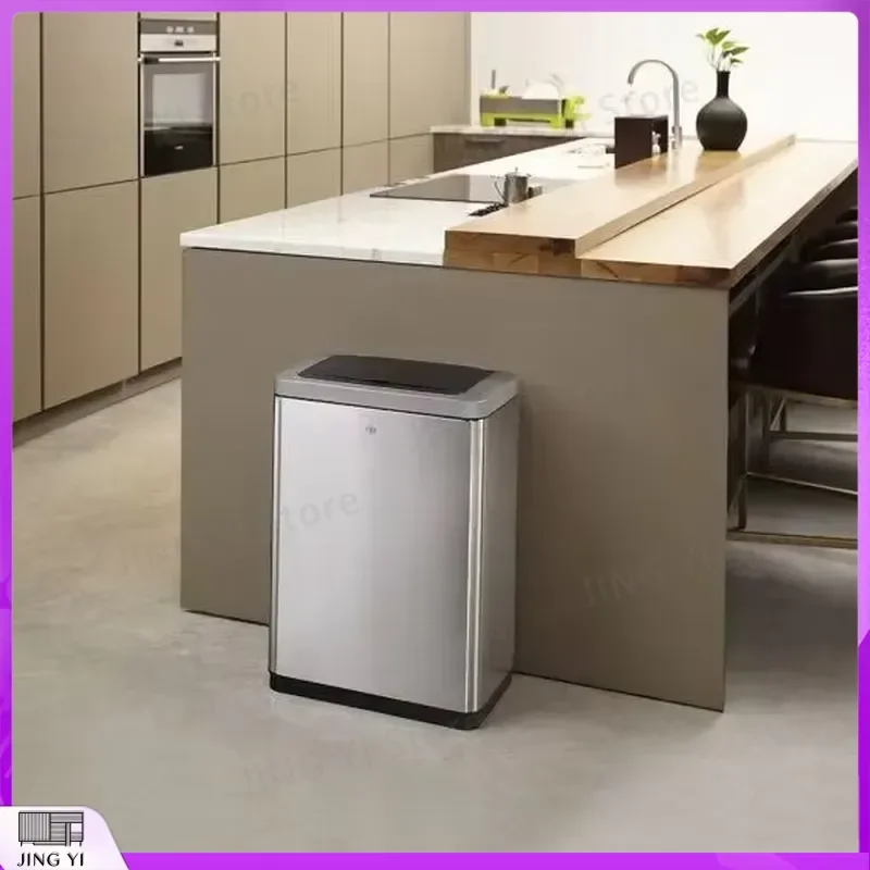 Smart Automatic Sensor Trash Can Motion Activated Garbage Bin for Kitchen Bathroom Bedroom Household Waste Container