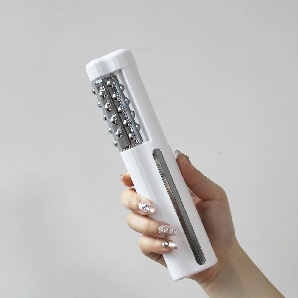 Portable Facial Massager with 360° Rotatable Roller, Face Skin Care Beauty Tool for Facial Relaxation & Contour Care