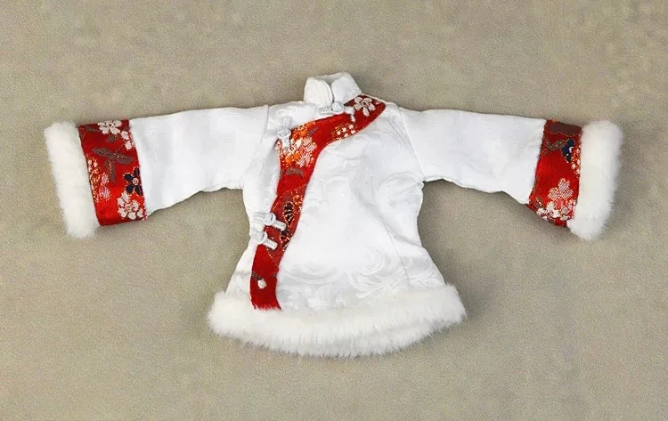 1/6 Maßstab Chinesisches Tang-Kostüm für Frauen, bedruckter Hanfu-Pferdegesichtsrock, Kapuzenumhang für 12-Zoll-Soldaten-Actionfigur-Puppe – Detail 12