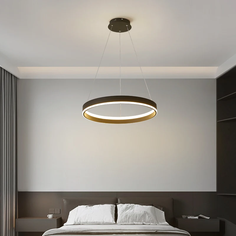 Lampe LED Suspendue au Design Nordique, Luminaire Décoratif d'Nik, Idéal pour un Salon, une Chambre à Coucher ou un Couloir