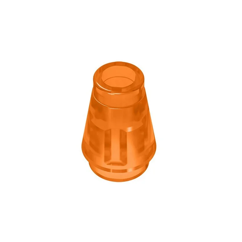 50 Stück 59900 1x1 Kegel-Bausteine mit oberer Rille 4589 Bausteine Lehrreiches Partikel-Montagespielzeug Kindergeburtstagsgeschenke – Detail 13