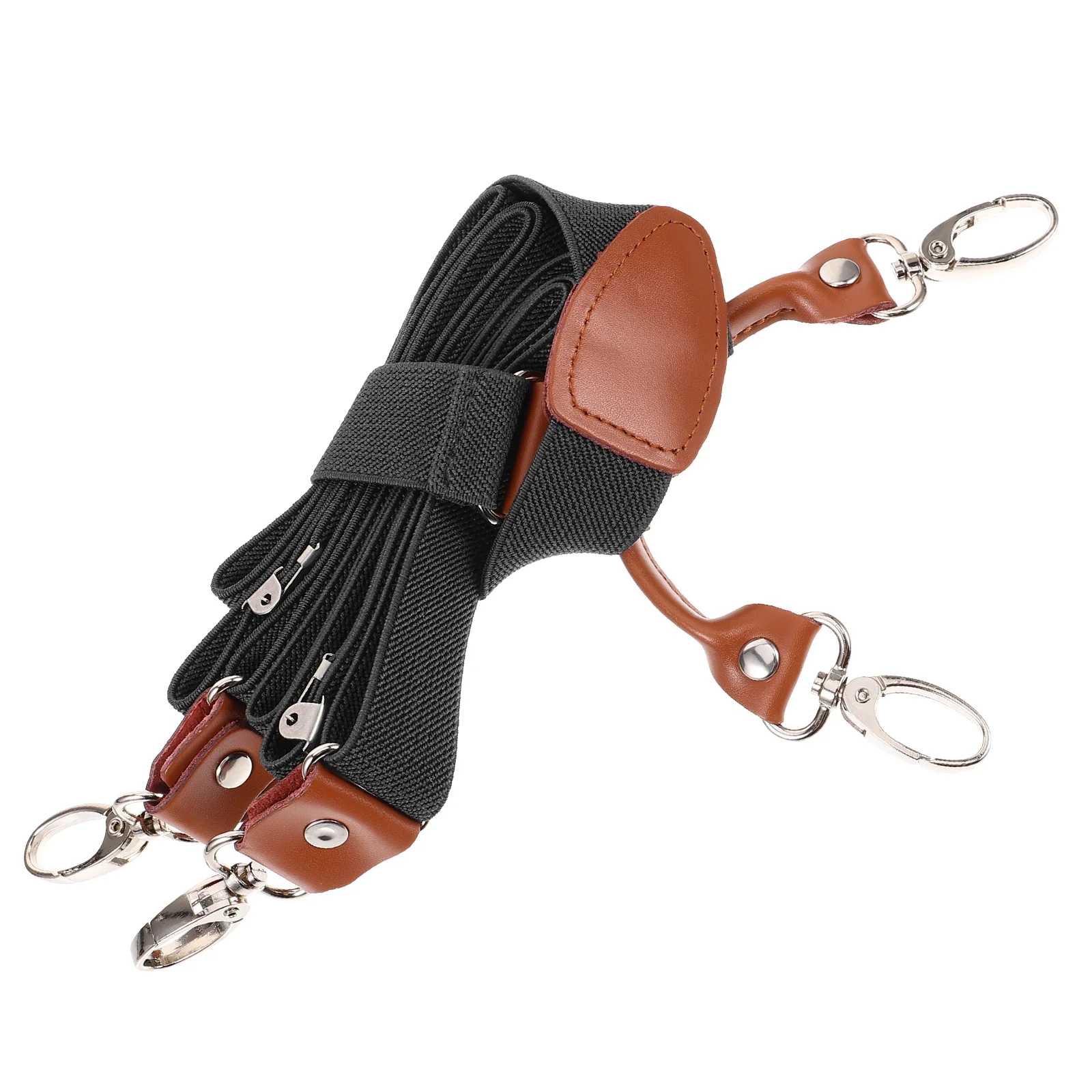 Overalls Clip Mens Suspender Accessories Clips Suspenders with Elastic Pant Band Strap Men'