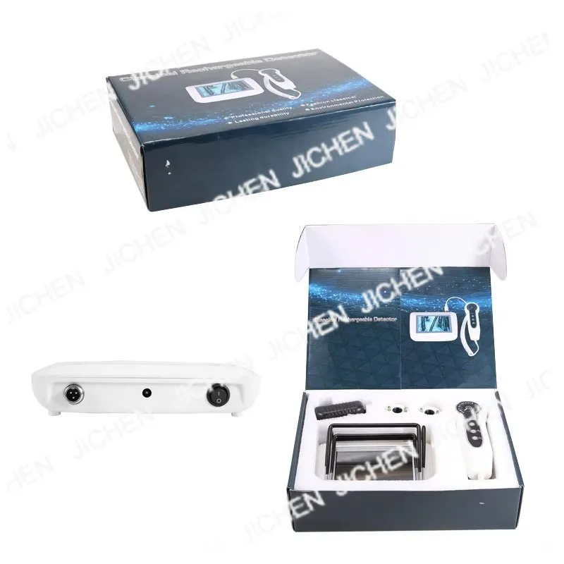 5 Inch Skin Analyzer Skin Hair Scalp Detector Dermoscopy Tester Analyser For Diagnosis Skin Care Tools With 2 Lens Rechargeable