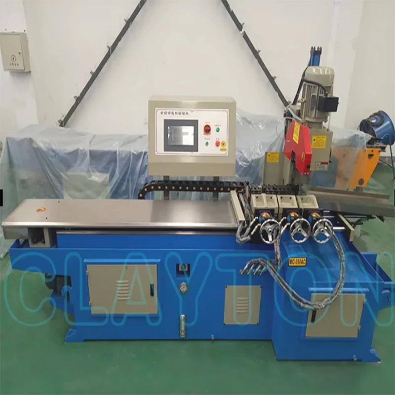 ماكينة قطع الأنابيب الأوتوماتيكية MC350CNC ماكينة منشار دائري باستخدام الحاسب الآلي ماكينة قطع الأنابيب بجودة عالية