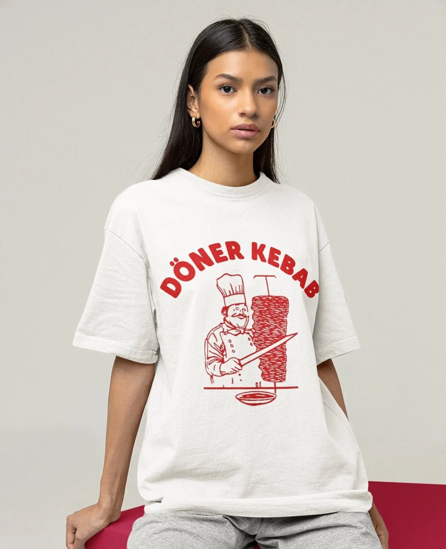 Doner Kebab T Shirt Graphic Tees Funny Shirts Döner Sweat Hoodie Vintage Gifts Meat