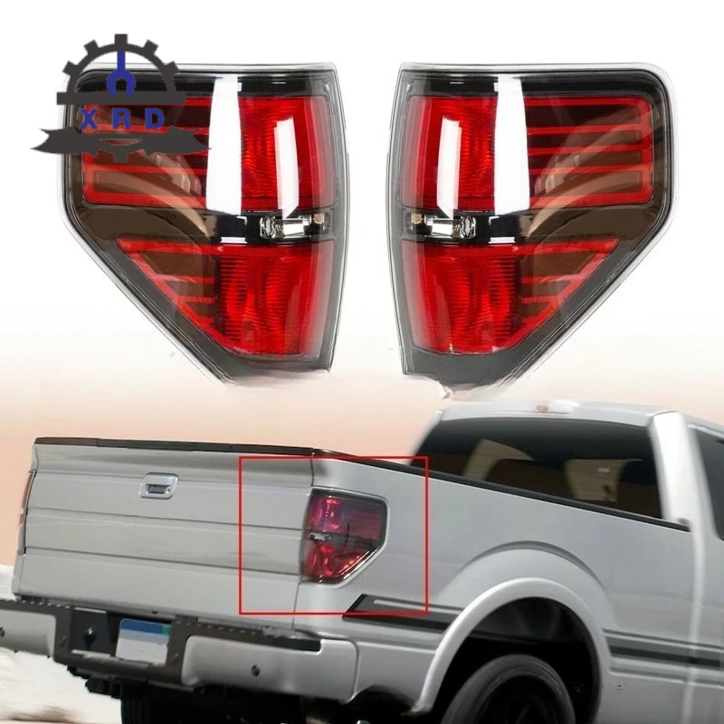 

Для Ford F150 F-150 SVT Raptor Pickup 2009-2014: задний бампер, стоп-сигнал, фонарь без лампы BL3Z13405B BL3Z13404B