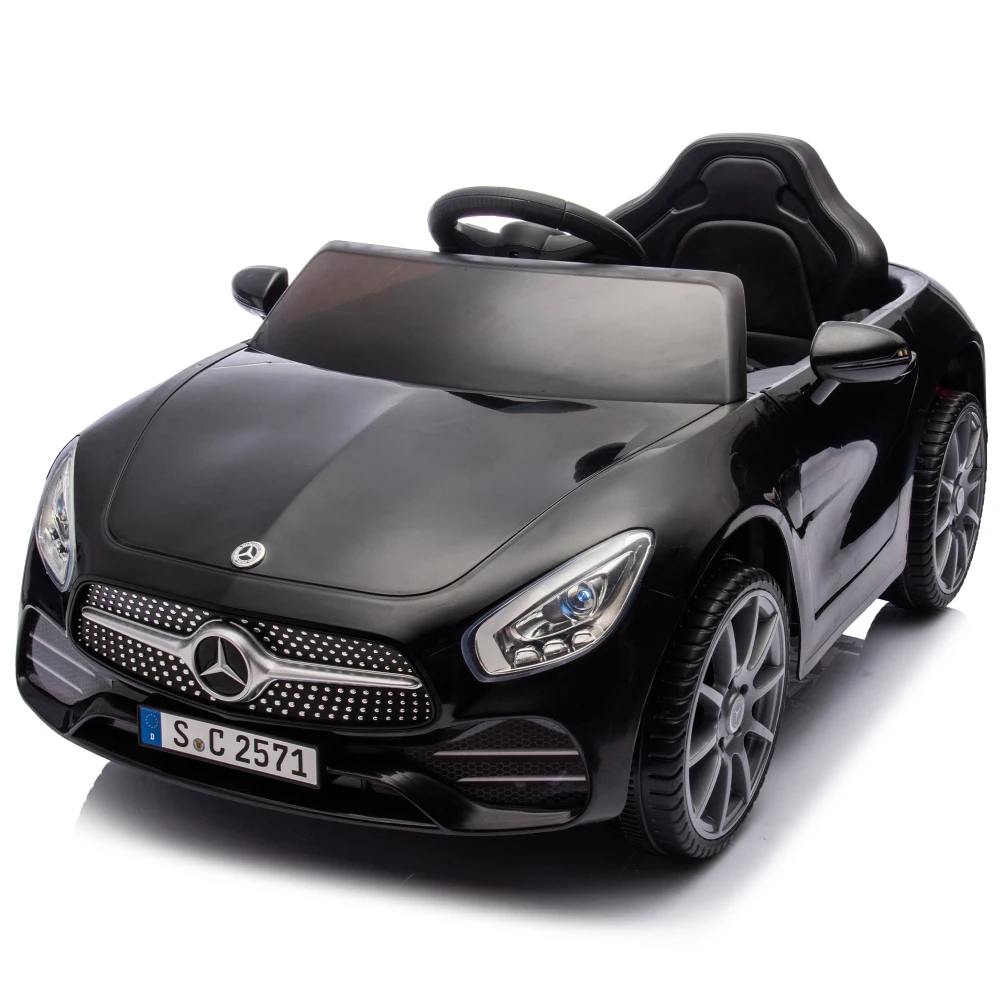 Licensed Mercedes-Benz CLS 350,12V Kids Ride On Toy Car w/Parents Control,2wd,Four-wheel suspension,Music,Bluetooth,LED Light