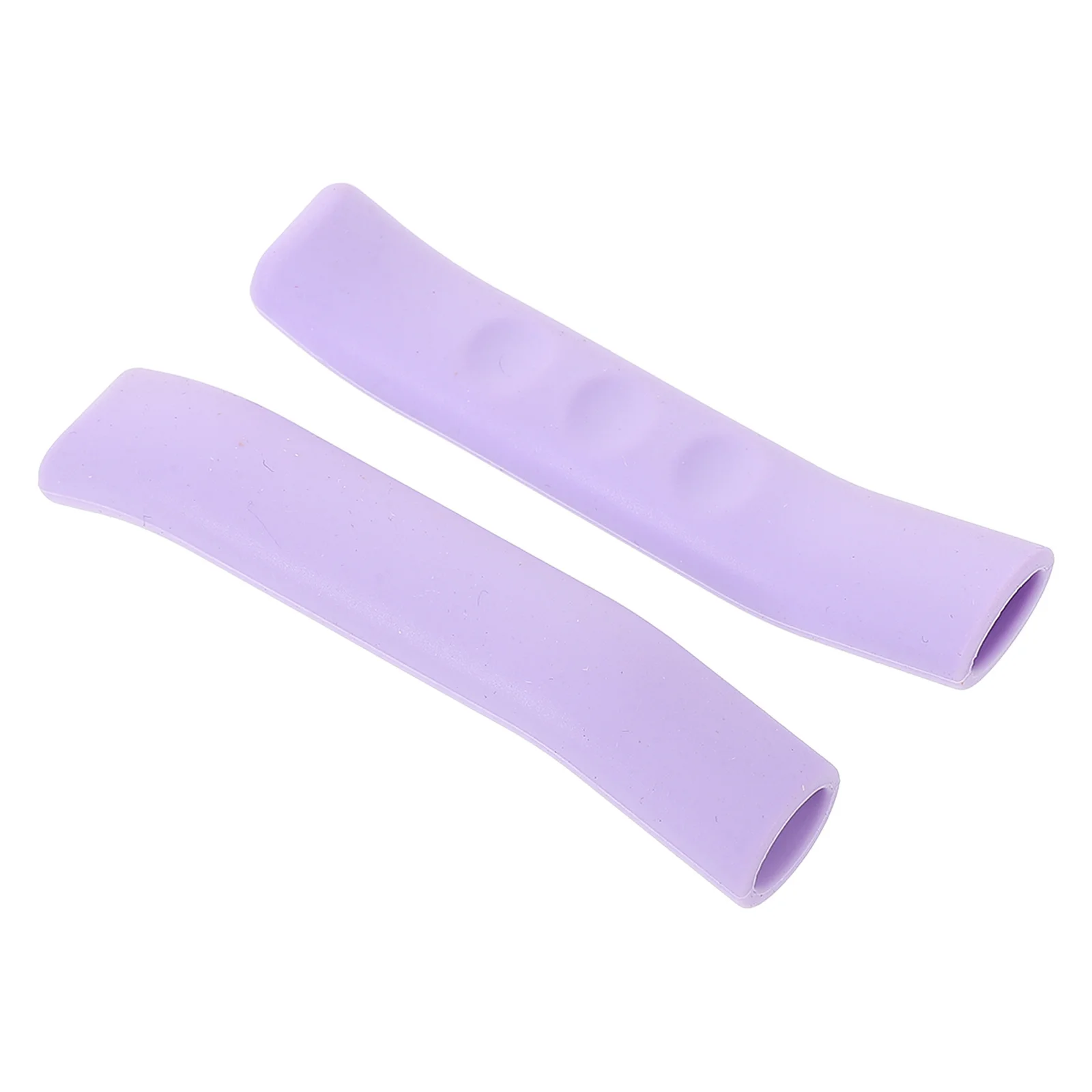 

1Pair Silicone Bike Handlebar Protector Brake Grip Covers Anti-Skid Shock Absorbing Comfortable Durable Cycling Handlebar Covers
