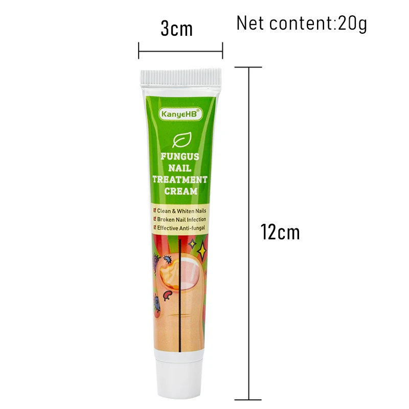 1Pcs Nail Fungal Treatment Ointment Anti Infection Paronychia Onychomycosis Foot Toe Nail Fungus Removal Cream Feet Care G004