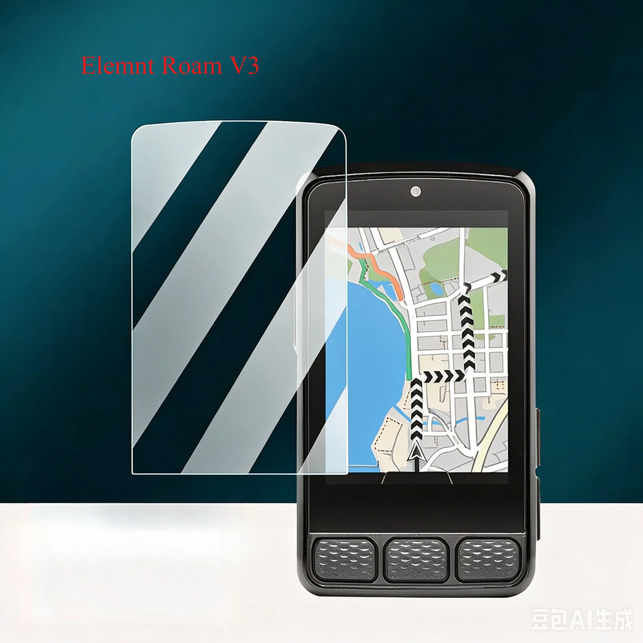 2pcs Screen Protector Shield Film for ELEMNT ROAM V3 Protective Anti-Scrach Cover Film