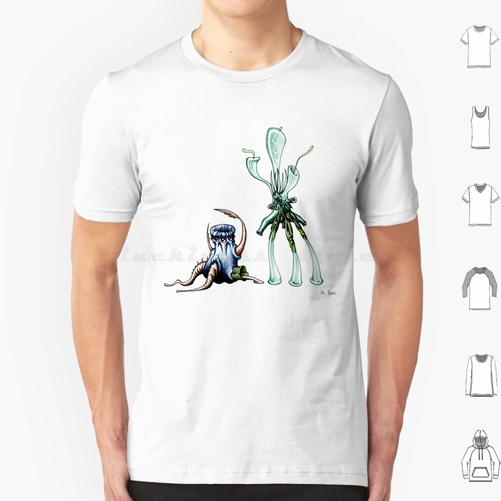 Randall And Carlos T Shirt Men Women Kids 6xl Weird Surreal Surrealist Creature Creatures Monster Monsters