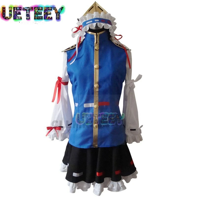 

UETEEY Anime Touhou Project Shikieiki Yamaxanadu Cosplay Uniform Suit Halloween Custom-Made