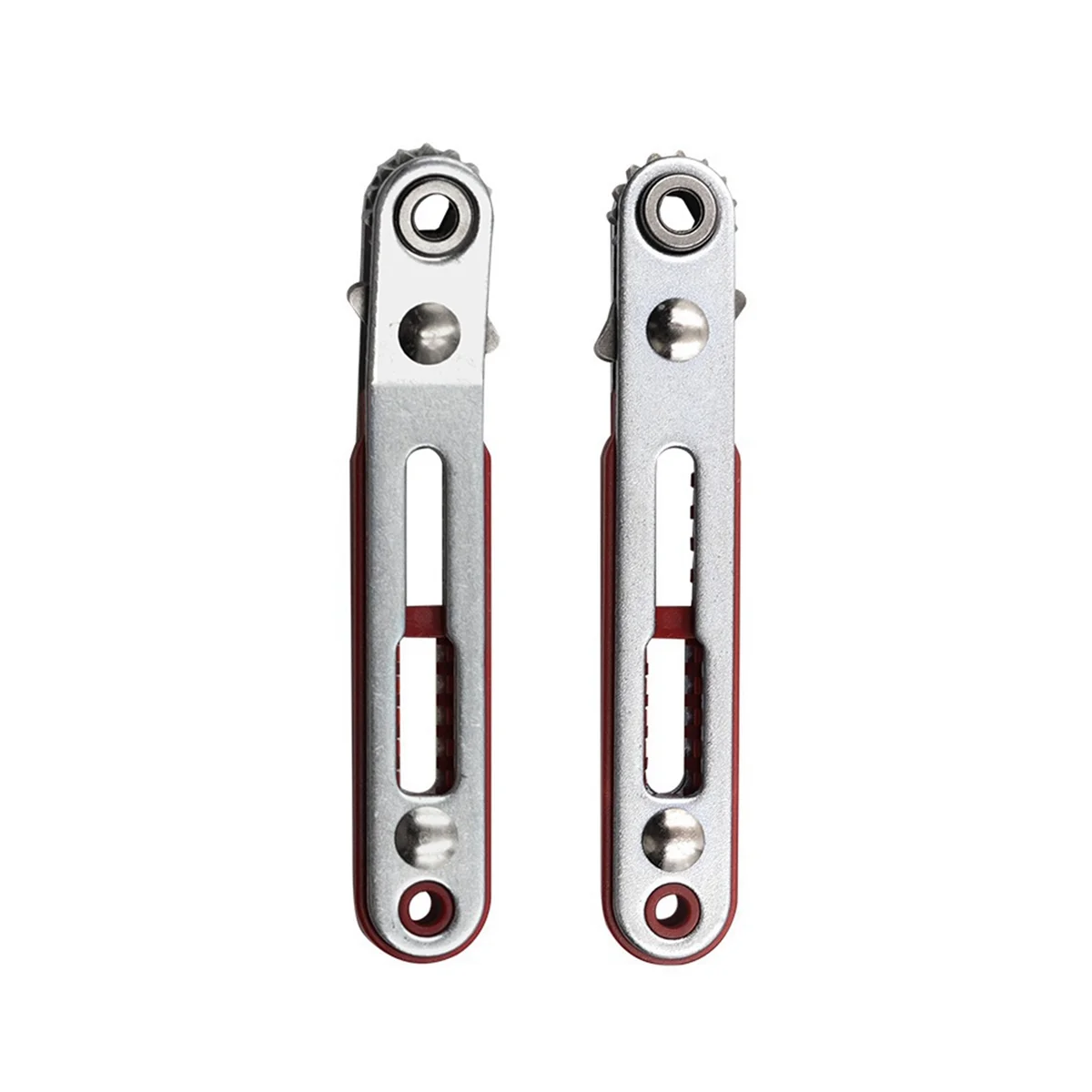 

ABNC-2Pcs Mini Quick Ratchet Wrench Set Straight/Elbow Screwdriver Set Ratchet Wrench Tool Has Two Heads