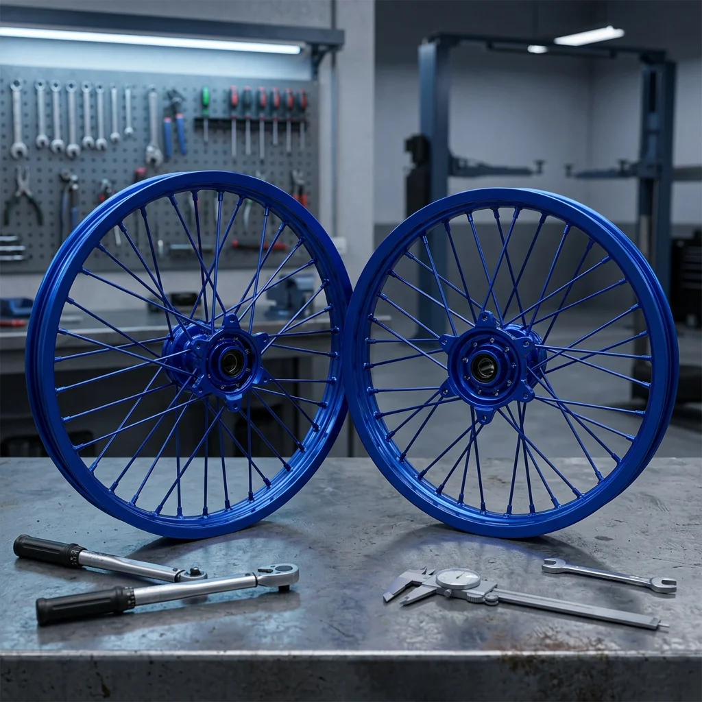 Fit YZ YZF ULB High Strength Anodized 7050T Motocross Wheel Set For New 21/18 Aluminum Alloy Motorcycle