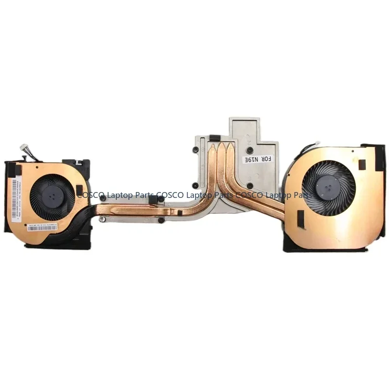 For Lenovo ThinkPad P53 Laptop Cooling Fan Heatsink Radiator Cooler Original CPU DIS GPU N18P - New 02DM014 02DM015 China