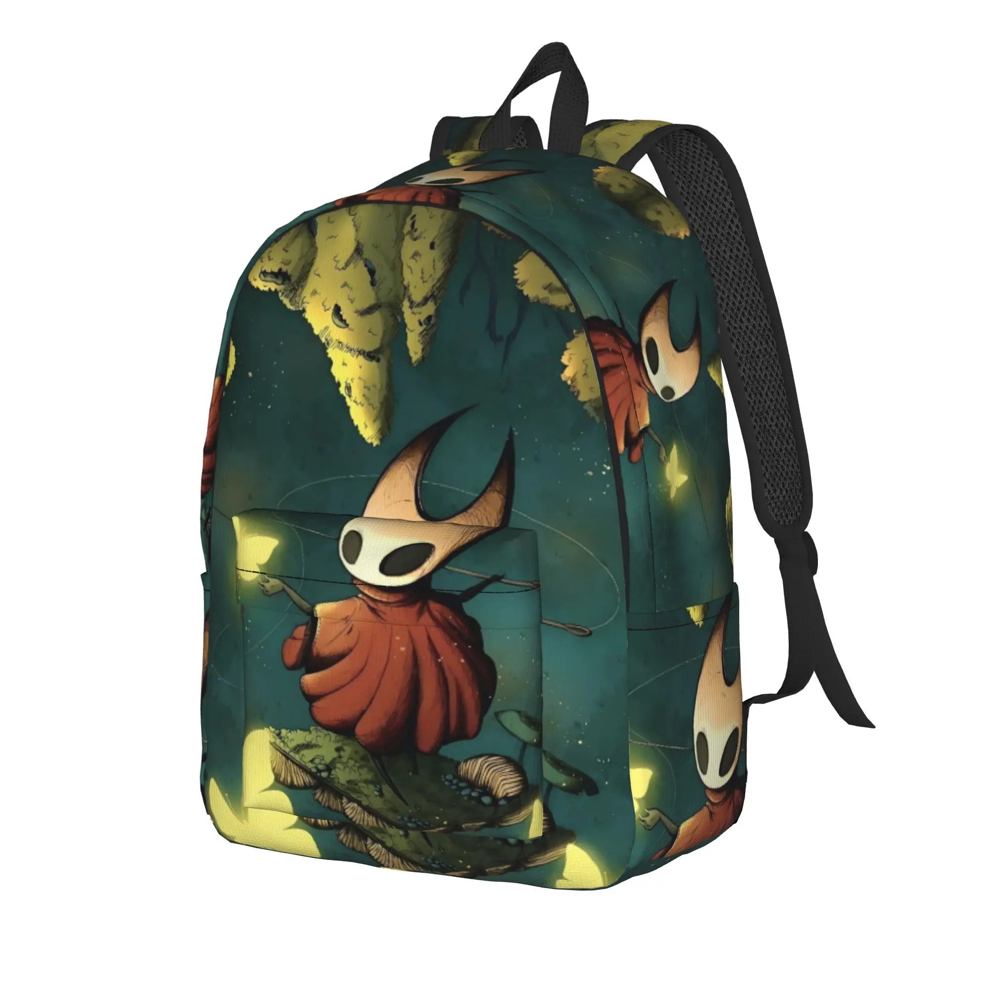 Hollow Knights  Backpack Boy Girl  Lightweight Backpacks Polyester Elegant School Bags Outdoor Colorful Rucksack