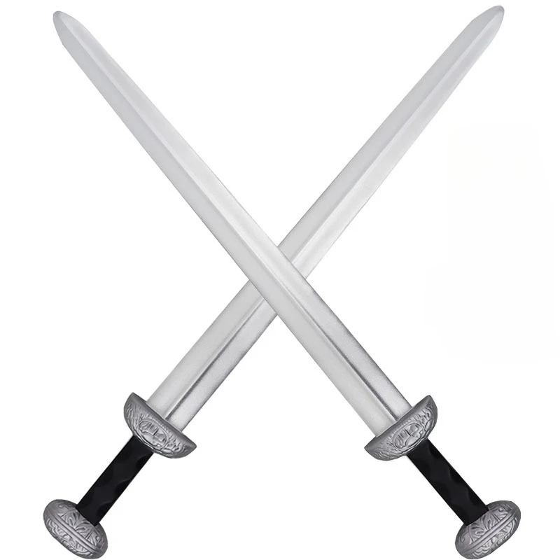 Épée en PU de Rome ancienne médiévale, 76cm/29,92 pouces, modèle de samouraï, accessoires Katana, périphériques de jeu, ornements, jouets à collectionner, cadeau d'anniversaire