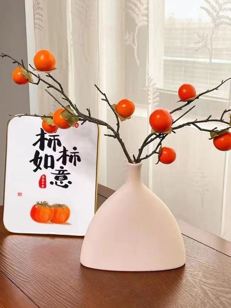 simulation persimmon decoration persimmon Ruyi ornament living room New Year's simulation flower fake flower ornament dried