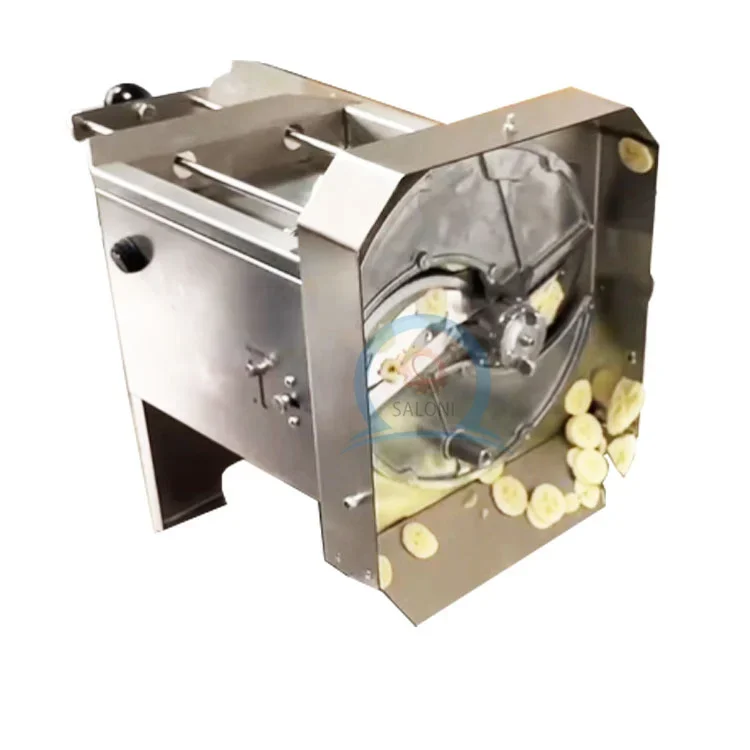 High Quality Potatoes Slicer Fruit Chips Slicing Machine Fruit Chips Slicing Machine Plantain Chips Slicer