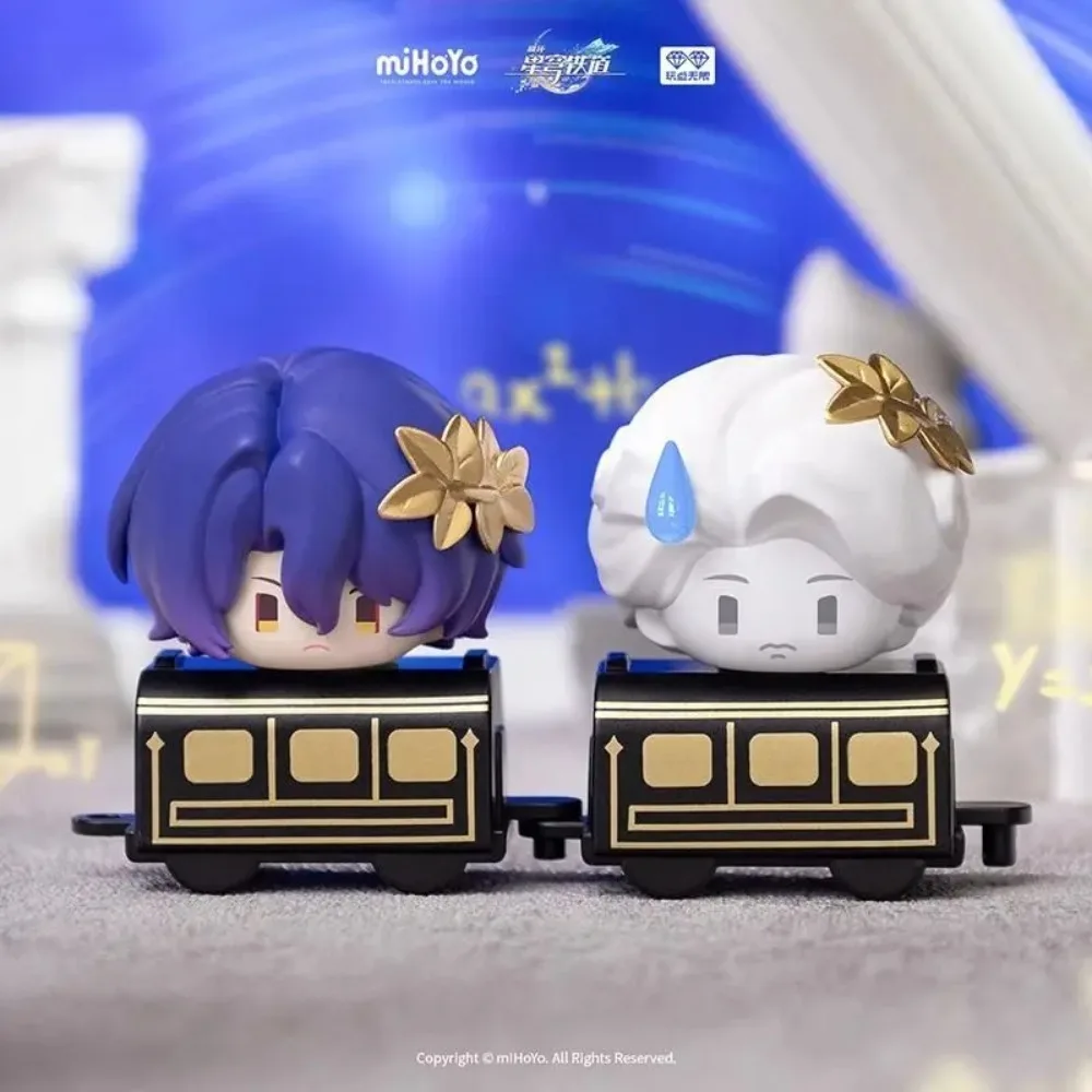 Honkai: Star Rail Fingertip Keycap Série miHoYo Caixa Cega Modelo Coleção de Desenhos Animados Decoração de Casa Presente Surpresa Em Estoque