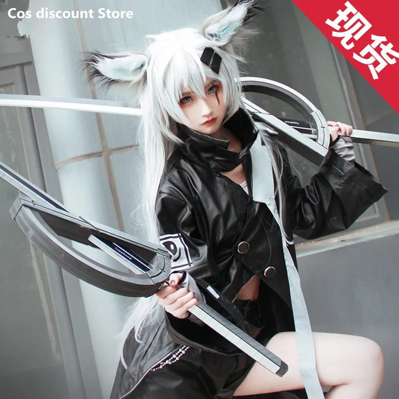 

STOCK Lappland Cosplay Game Arknights Cosplay Costume Daily Suit Costumes for Girls 2022 Role-playing Clothing Sizes S-XL