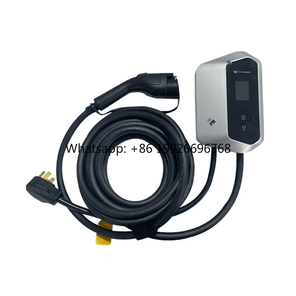 

Портативное зарядное устройство для электромобилей 7 кВт, 16А/32А, Тип 2, Уровень 2, с ЖК-экраном OLCD, от производителя