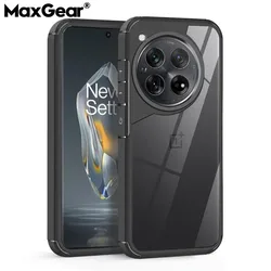 Luxury Hard Acrylic Armor Phone Case For Oneplus 12 12R 11R One Plus Nord N30 ACE 3 5G Shockproof Clear PC Silicone Cover Bumper