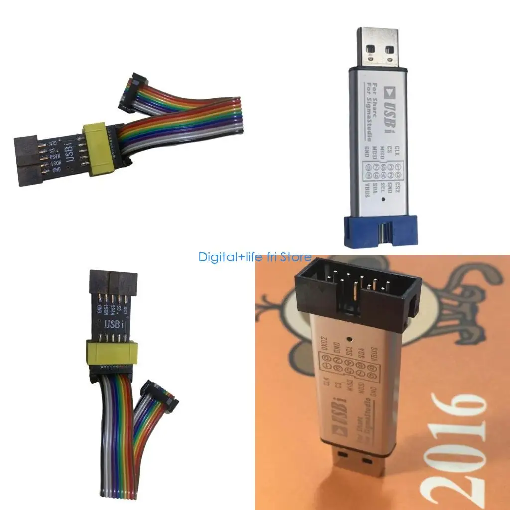 E06D Professional USBi Emulators Simulation Tool for DSP Boards with Convenient Self Test and Aluminum