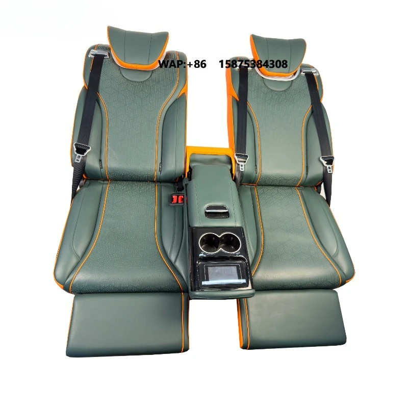 Acessórios de Interior de Luxo Universal Modificados para Van VIP com Assento de Massagem e Aquecimento para 7 Passageiros, para Mercedes-Benz Classe 