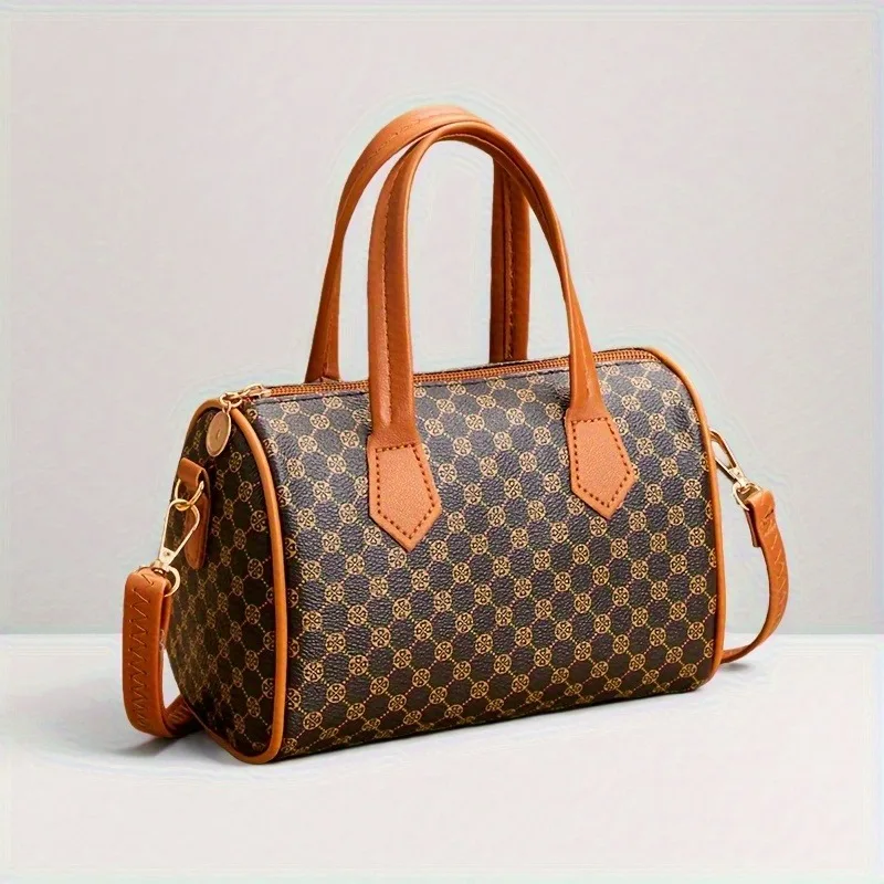 Handtaschen im Vintage-Stil, Umhängetasche, verstellbarer Riemen, Damen-Messenger-Umhängetasche, elegantes Accessoire, Einkaufstasche, Geldbörse, schick – Detail 11