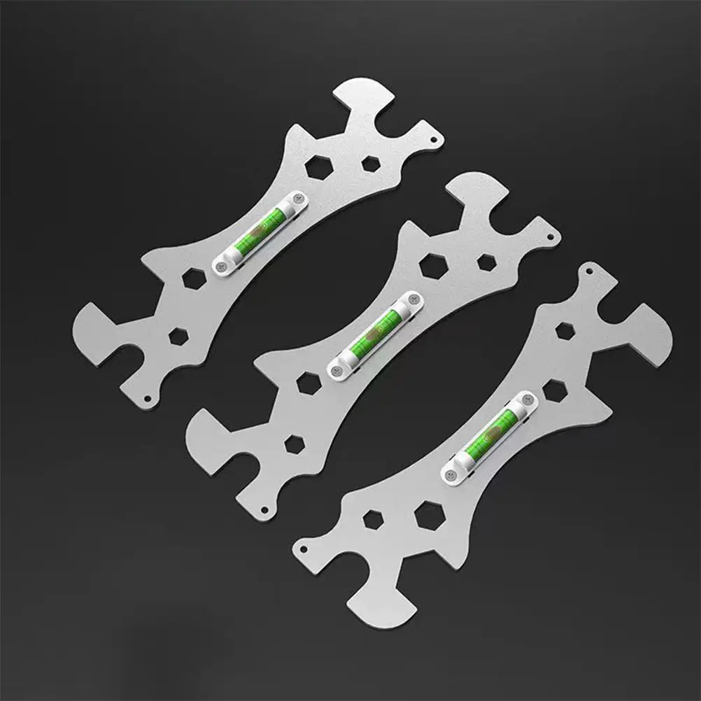 Stainless Steel Horizontal Plumbing Wrench – Double-Ended Multifunctional Sanitary Wrench for Showerhead & Mixing Valve