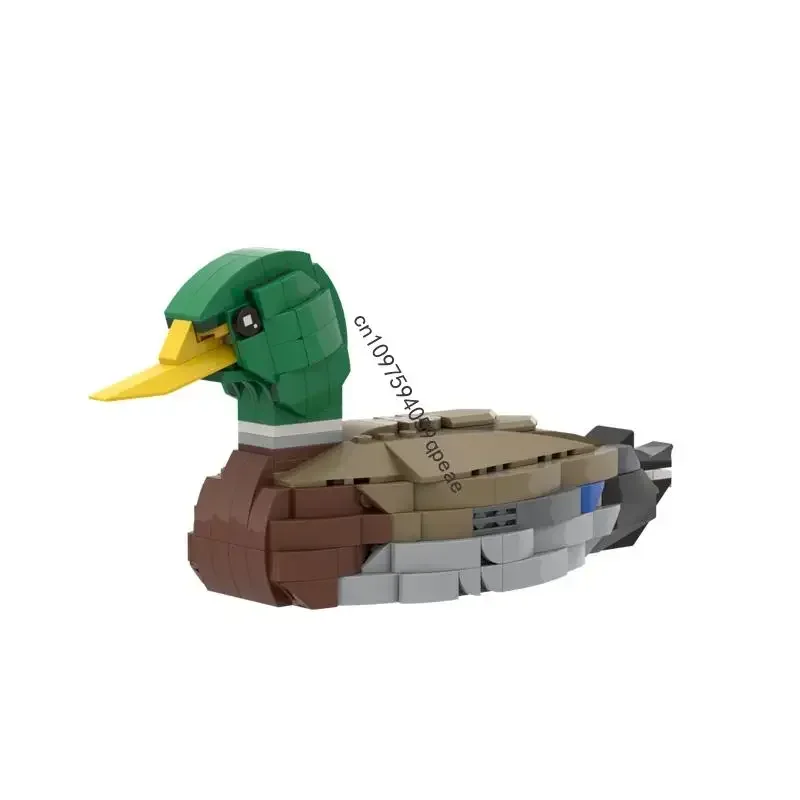 Neue 301-teilige Bestseller Tier-Serie Moc Modular Mallard Modellbausatz DIY Kreative Ideen Spielzeug Geburtstagsgeschenk