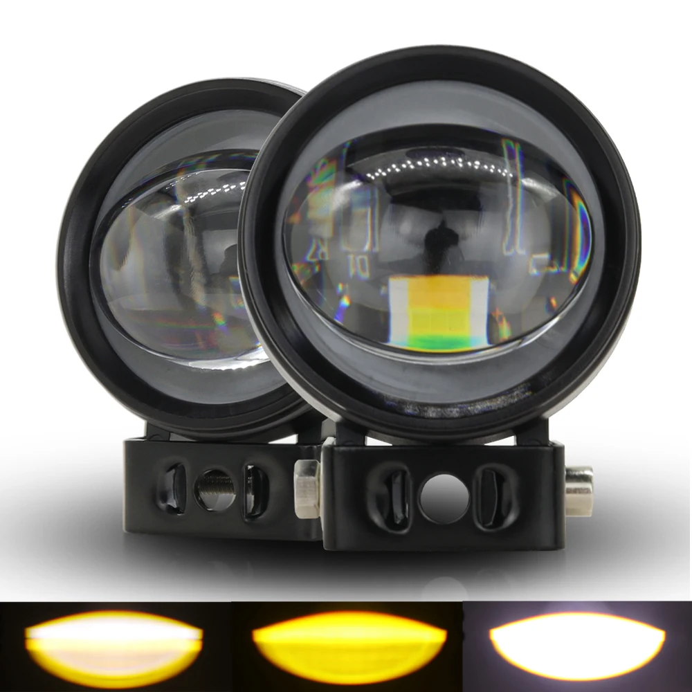 

Motorcycle LED Headlights Driving High/Low Len Fog Lamps Led Lighthouse 4x4 Off Road Super Brighter Spotlight 120W 6000K 12V 24V