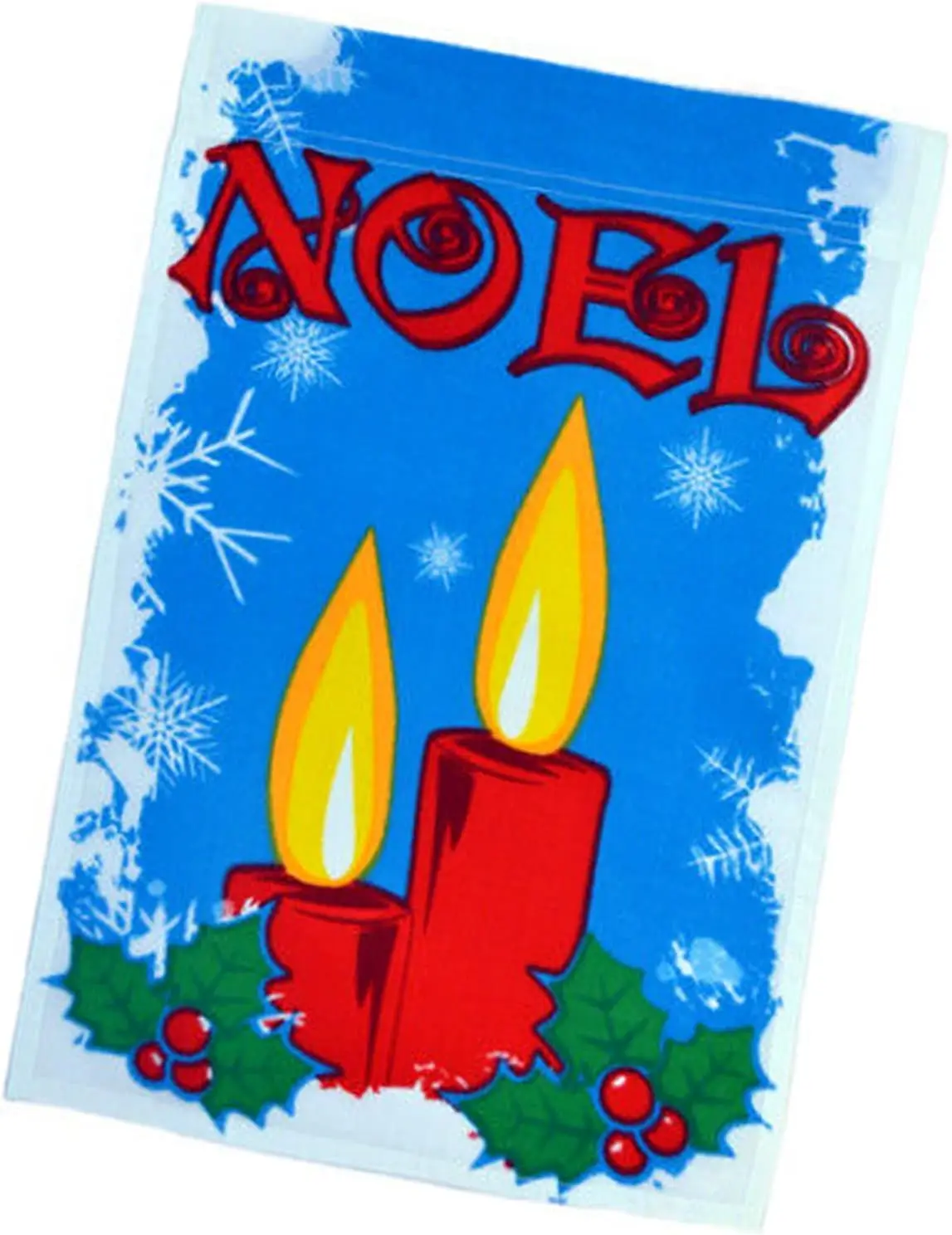 New Noel Flag 12x18in Christmas Garden Flag Xmas Flag Indoor Outdoor For All Weather Flag FII0003IN