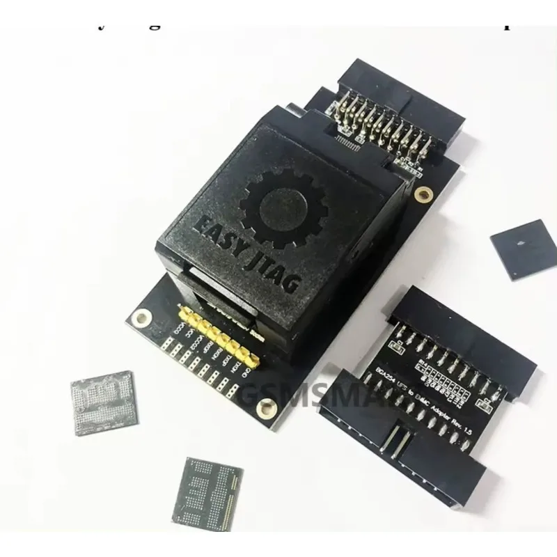 الأصلي Z3x Easy Jtag Plus UFS BGA-254 المقبس/EMMC 254 (EMMC + UFS 2 في 1) محول ل EASY JTAG PLUS BOX العمل لسامسونج LG