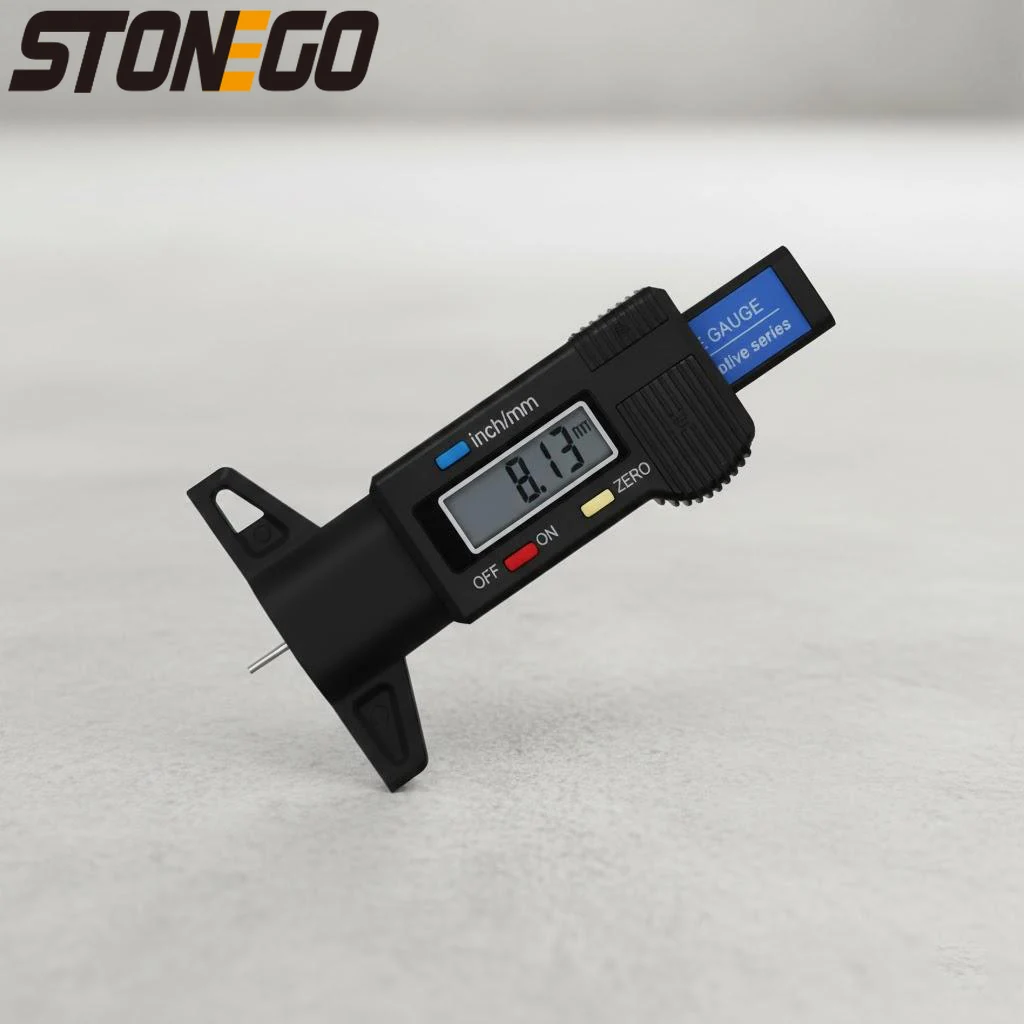 Large-LCD Zero-Setting Tread Gauge