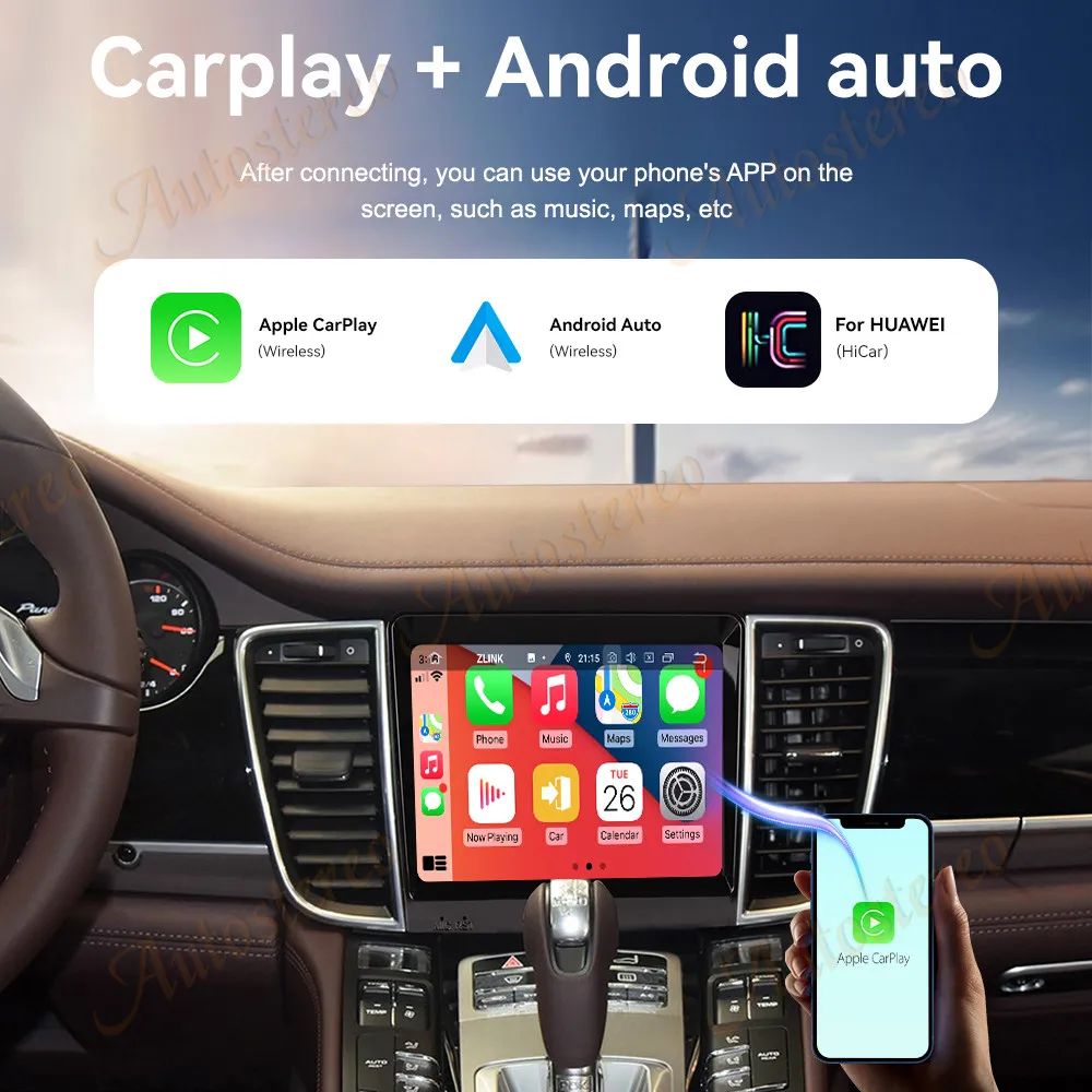 8.4 لبورشه باناميرا 2010-2016 راديو السيارة الاندورويد مشغل فيديو الوسائط المتعددة اللاسلكية Carplay Autoradio ستيريو نافي رئيس وحدة #2