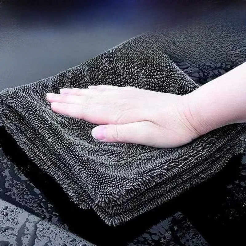 

Витое кольцо, автомобильное полотенце, впитывающая волоконная ткань для чистки, небольшой плетеный дизайн, многофункциональный инструмент для чистки автомобиля