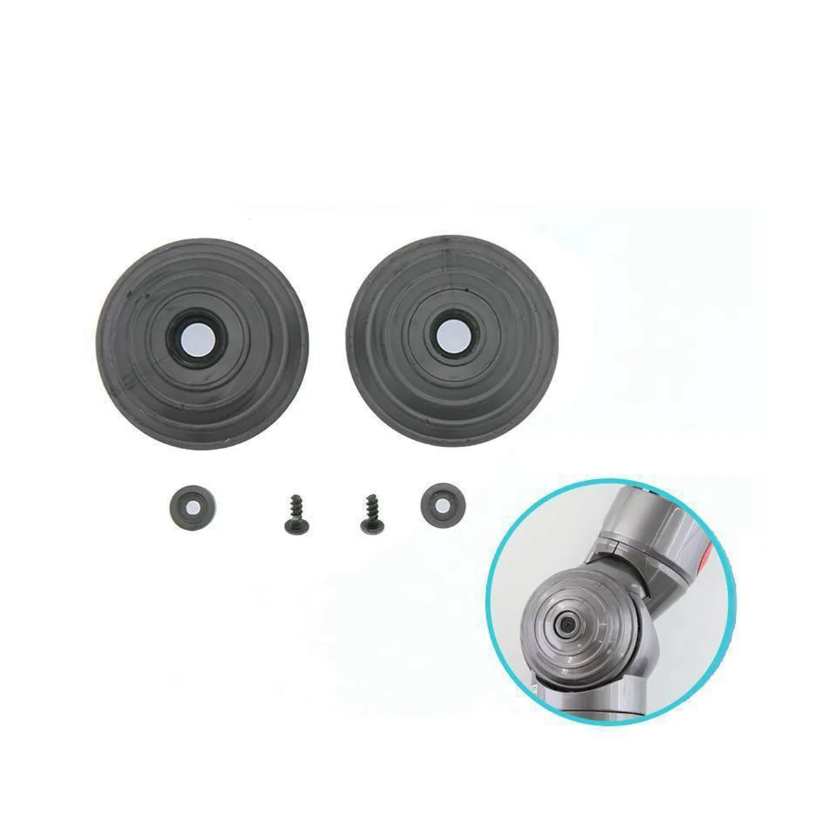 진공 청소기용 직접 드라이브 흡입 헤드, 양면 전송 인터페이스 커버, V6V7V8V10V11, 20W35W50W