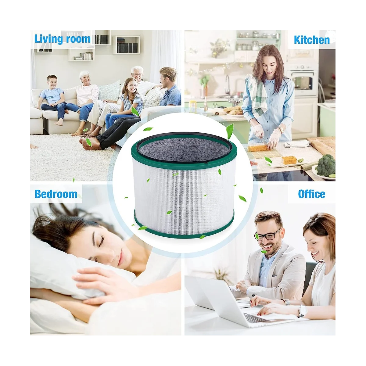 純粋なクールリンクデスク用のHEPA交換フィルター,hp01,hp02,pure hot +,hp01,hp02,パーツ968125-03