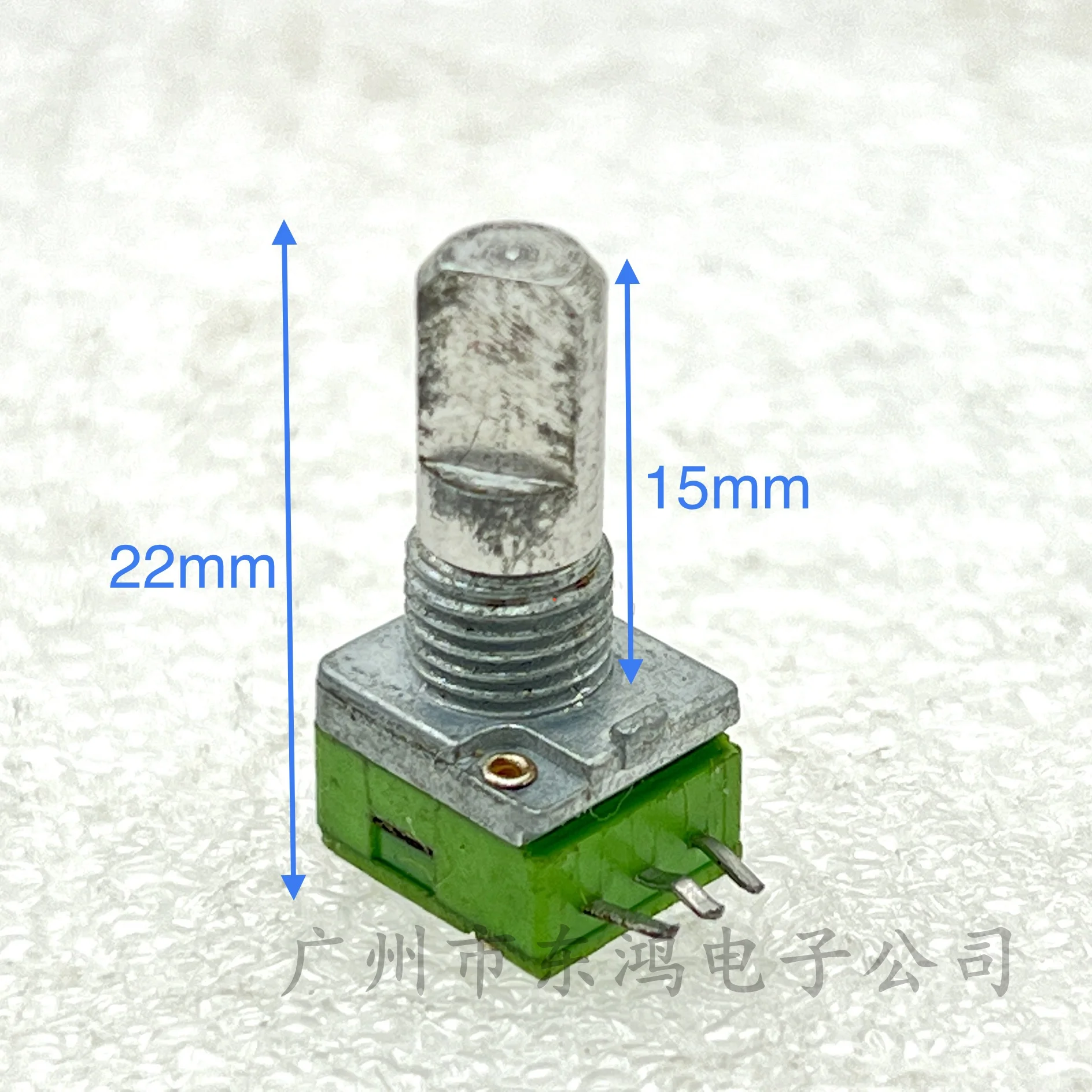 1 PCS Taiwan ALPHA Aihua RK09 precision potentiometer single A100k shaft length 15MM