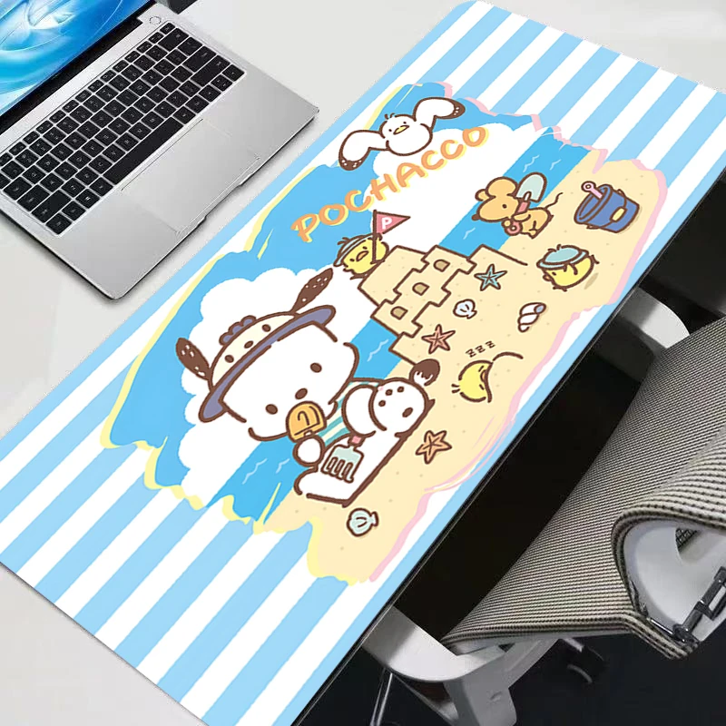 Mouse Pad Pochacco Kawaii E-sports Anime Gaming Accessories Notbook Computer Speed Mini Pc Gamer Keyboard Pad Desk Mat Mousepad