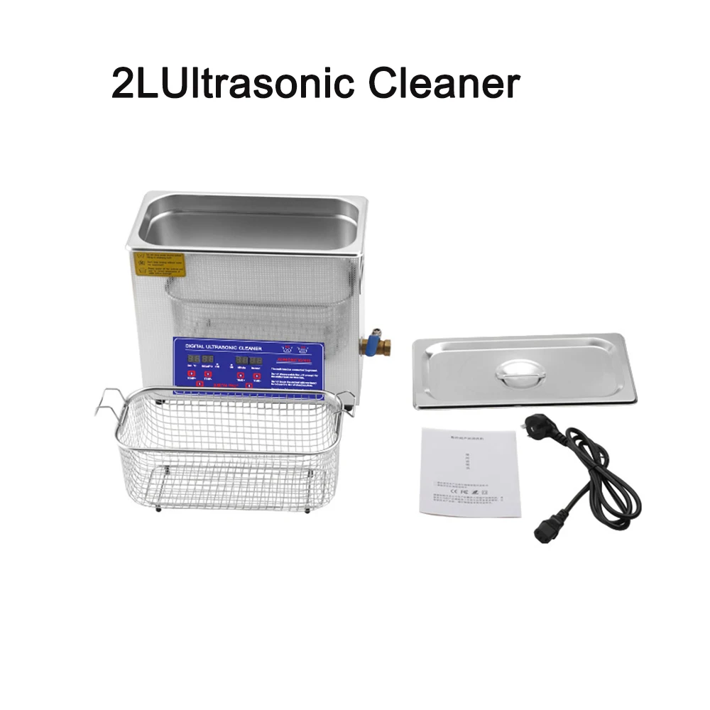 

2L Ultrasonic Cleaner Lave-Dishes Portable Washing Machine Diswasher Ultrasound Home Appliances