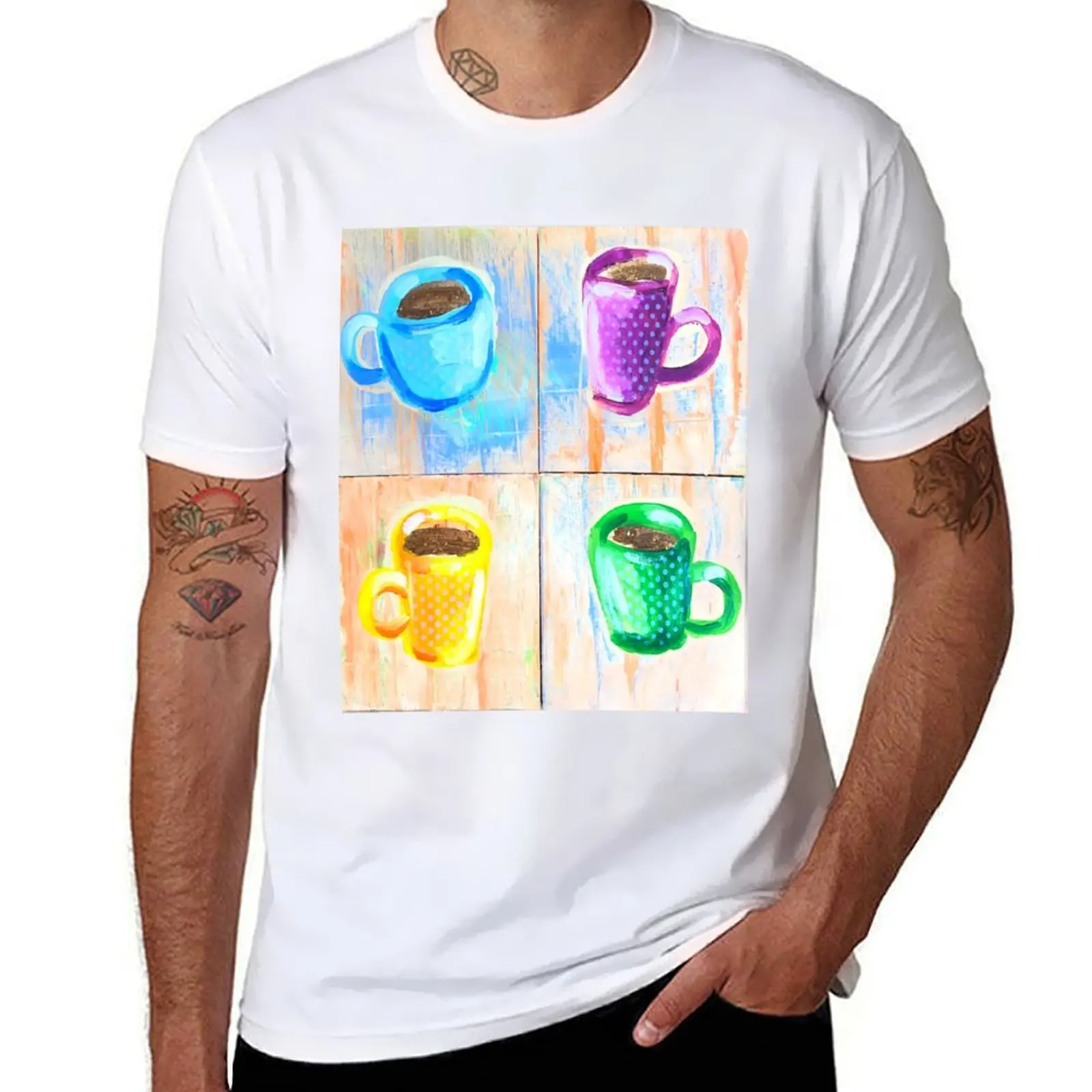 

Always Half Full T-Shirt t shirts for man graphic vintage anime t shirts oversize T-Shirt