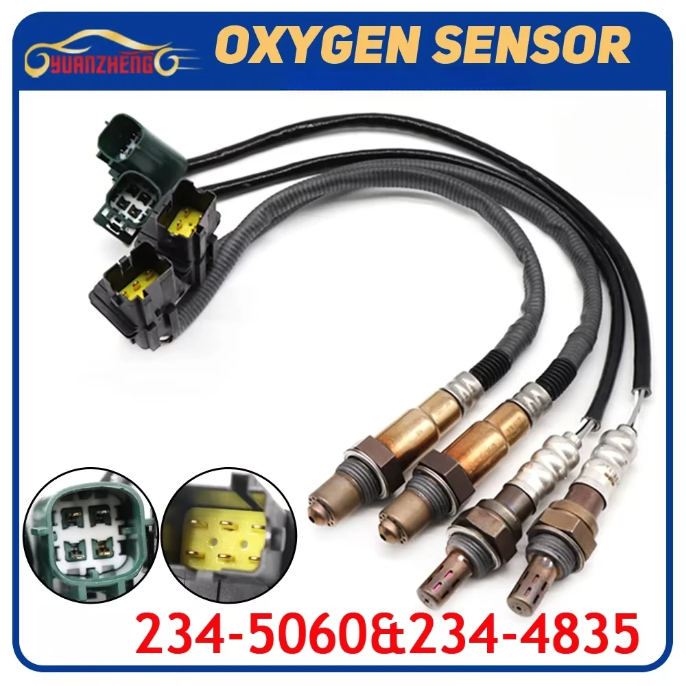 Car Upstream+Downstream Lambda O2 Oxygen Sensor 234-5060 234-4835 For Infiniti QX56 for Nissan Titan Armada Pathfinder 5.6L