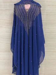 Fashion African Sequined Dress Women Elegant Traditional Gown Gown Ladies Wedding Dress Women's Party Dress Muslim Dress