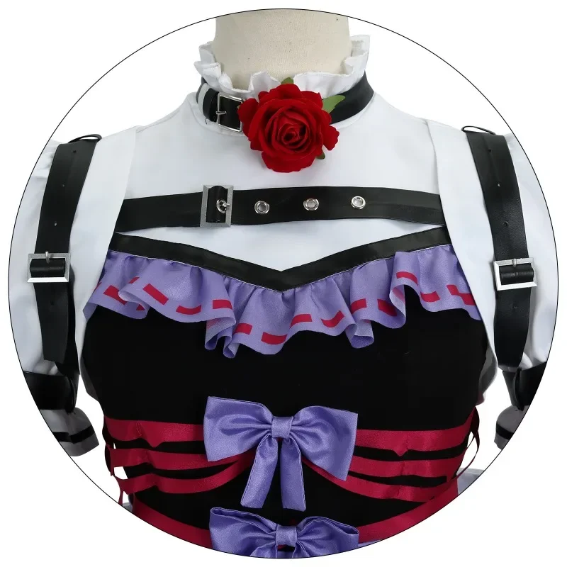 لعبة الهوية مقابل أزياء تنكرية إيما وود بستاني كوس ملابس للنساء لحفلات الهالوين كرنفال فستان مؤتمرات الرسوم المتحركة