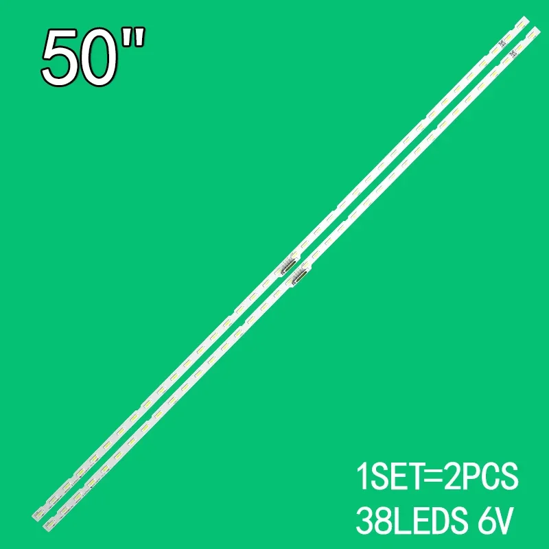 

TV's LED For Samsung UE50RU7099 UE50RU7170U Backlight Strips V8N1-500SM0-R0 180322 Y18 NU7100 50" BRACKET-LED PCB BN61-15484A